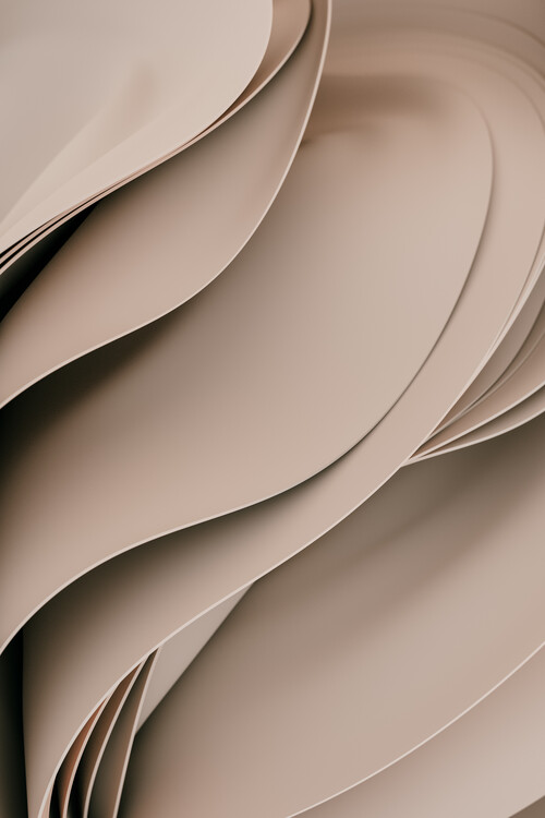 Illustration Floating fabrics