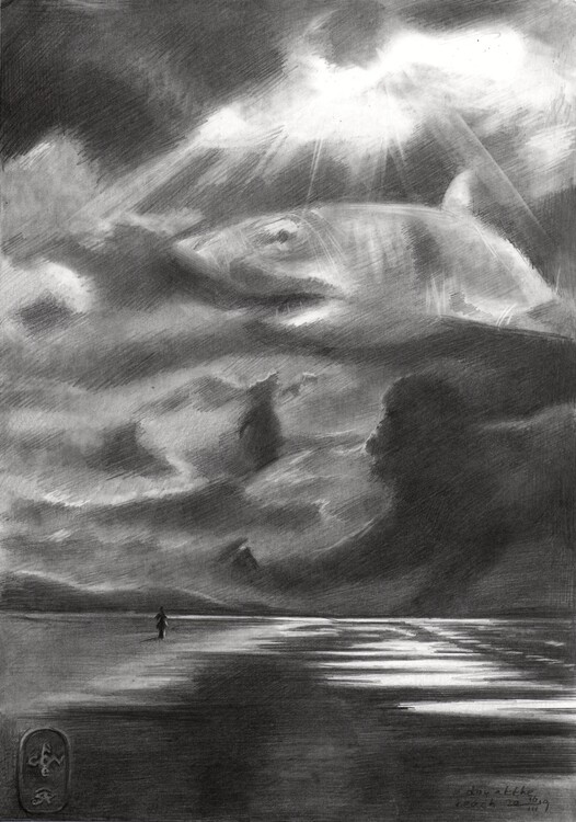 Illustrazione A Day at the Beach