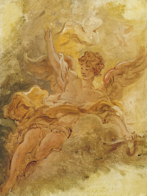 Venere e Cupido di Jean Honore Fragonard Quadri Poster e Stampe Camera Da  Letto Foto Soggiorno Quadro Moderno Arte Della Parete Della Tela Per La  Camera Da Letto (65x70cm, senza cornice) 