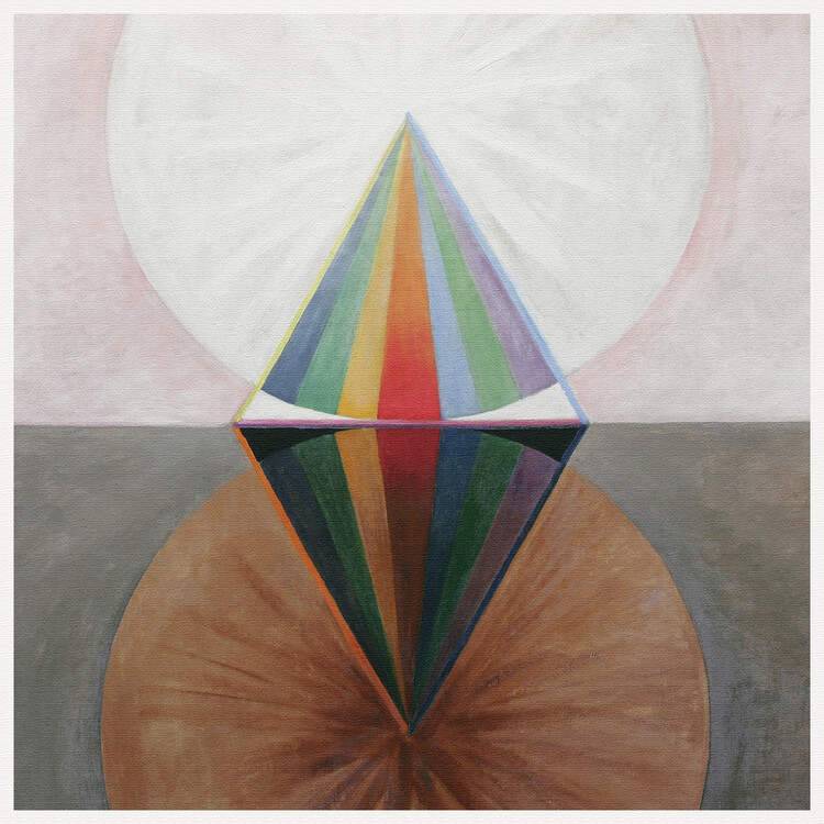 Kunstdruck The Swan No.12 (Rainbow Abstract) - Hilma af Klint