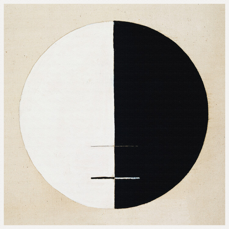 Kunstdruck Buddha’s Standpoint in Earthly Life - Hilma af Klint