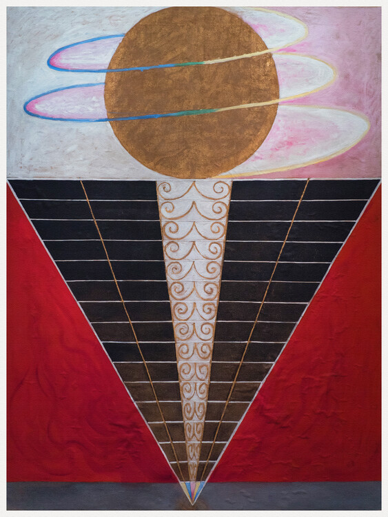 Reprodukcija Altarpiece No.2 (Rainbow Abstract) - Hilma af Klint