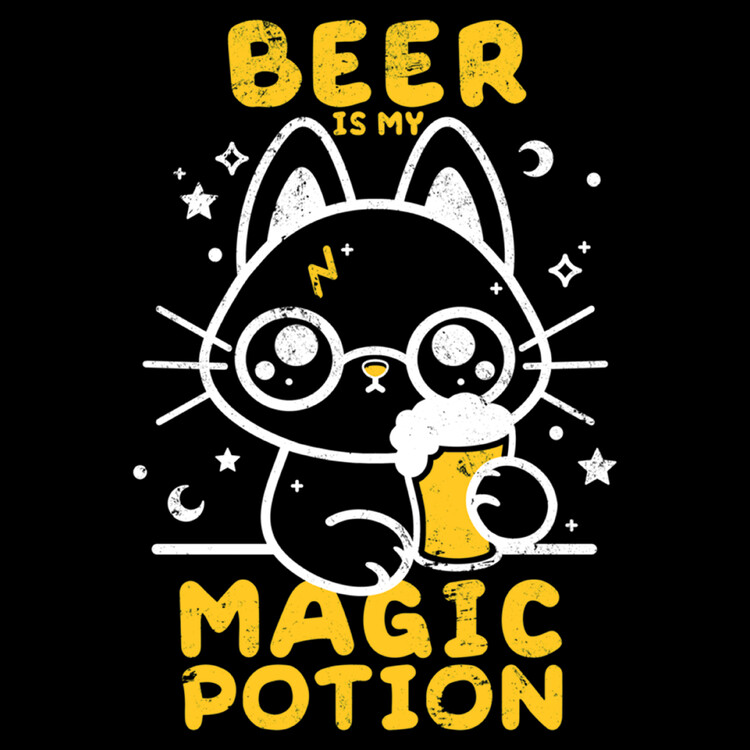 Ilustratie Beer magic potion
