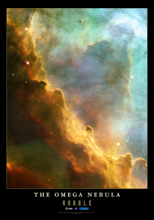 Konstfotografering The Omega Nebula