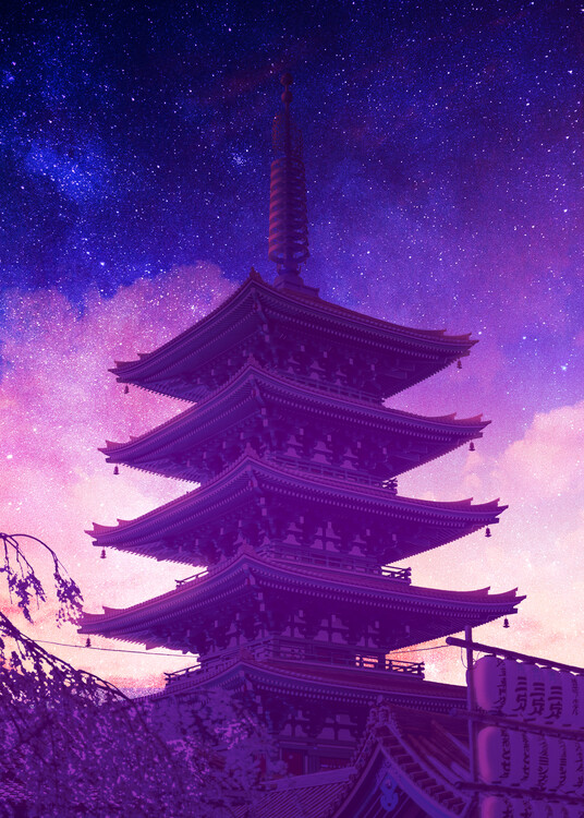 Illustration Castle Tokyo