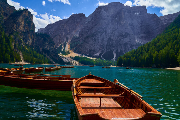 Photographie artistique Lago di Braies - Dolomiti