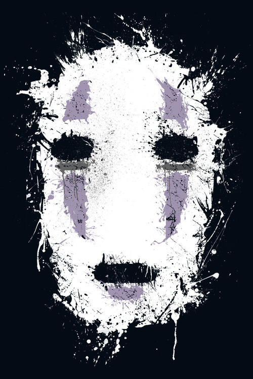 Taidejuliste Ink No Face