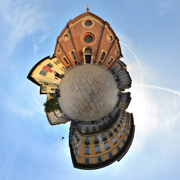 Fotografia artistica Santa Maria Delle Grazie Church, Milan , Italy