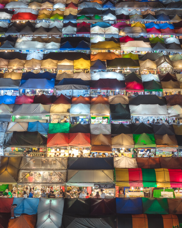Photographie artistique Market lights