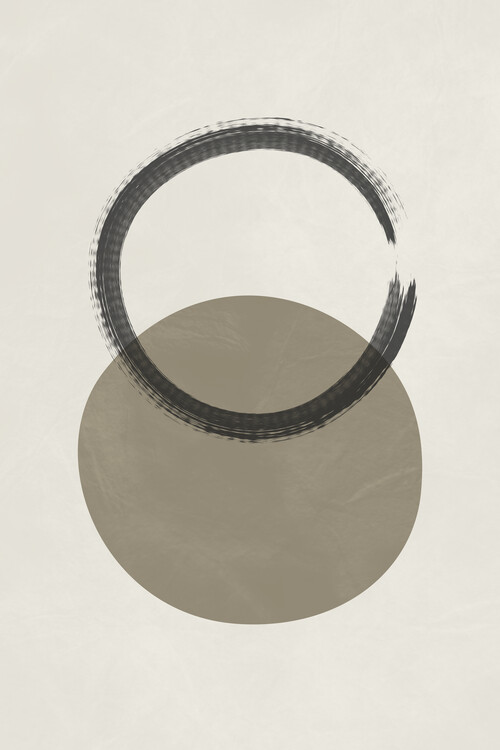 Ilustração Boho circle