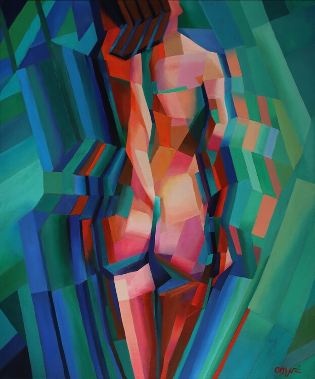 Illustrazione Cubistic Woman 03 (2013)
