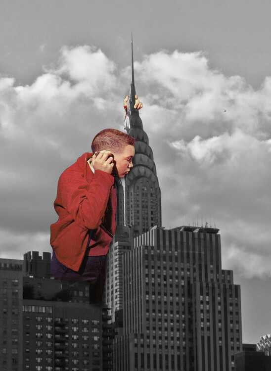 Художествена фотография New York Phone Call