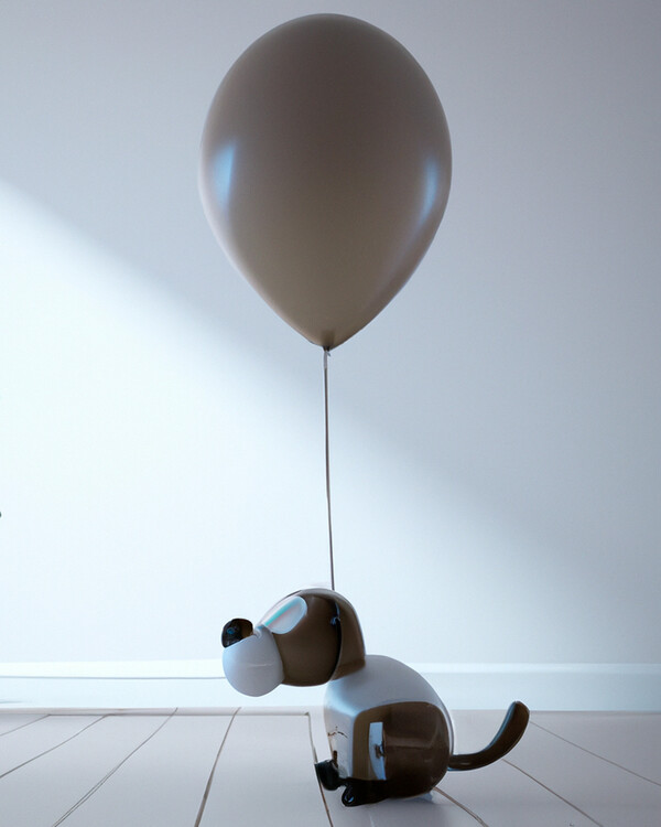 Kuva Modern Balloon dog Wall Art