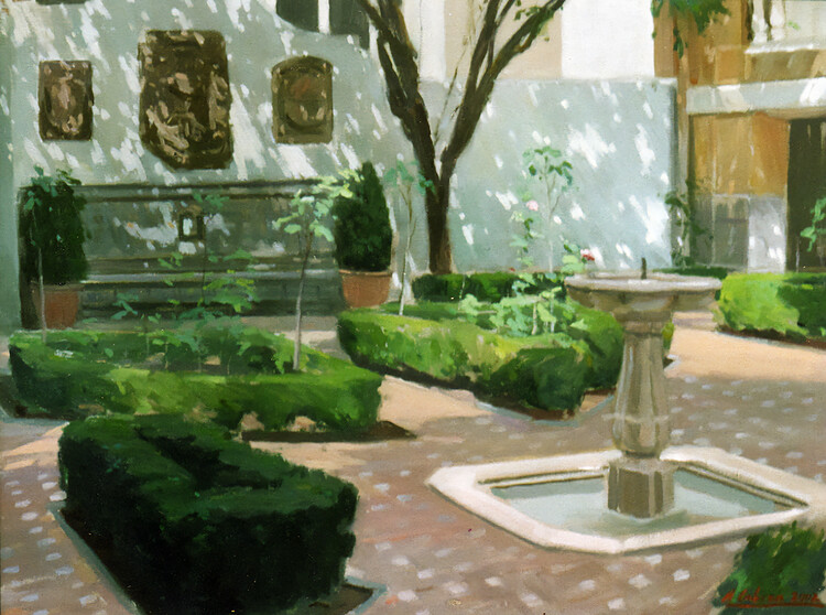 Illustration Garden Joaquín Sorolla