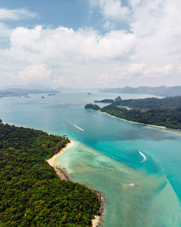 Photographie artistique High angle view opf malaysian islands