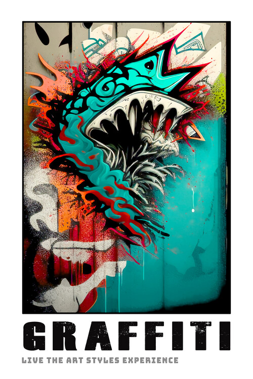 Illustrasjon GRAFFITI: Live Graffiti Style! EDU & Joy: mod#2