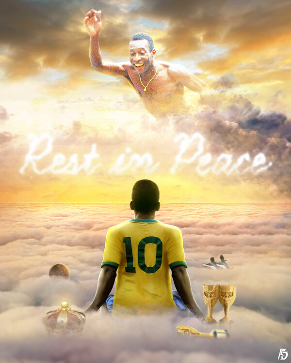 Poster de artă King of Football