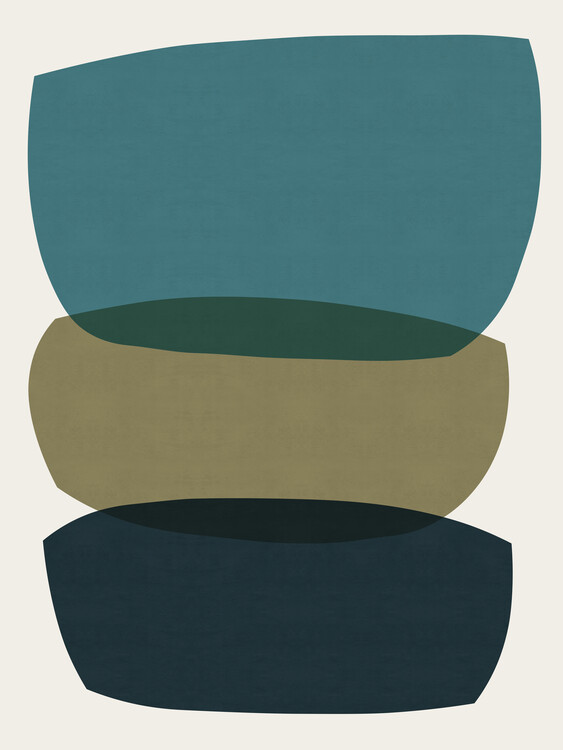 Ilustração Abstract shapes 1