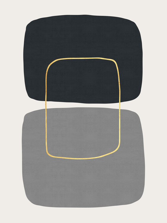 Ilustração Abstract shapes 4