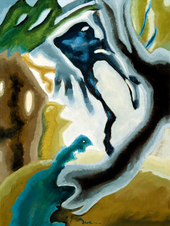 Fine Art Print Barnyard Fantasy (Abstract Painting) - Arthur Dove
