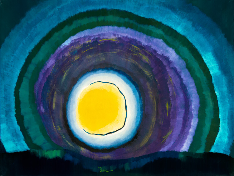 Fine Art Print The Third Sunrise (Abstract Painting) - Arthur Dove