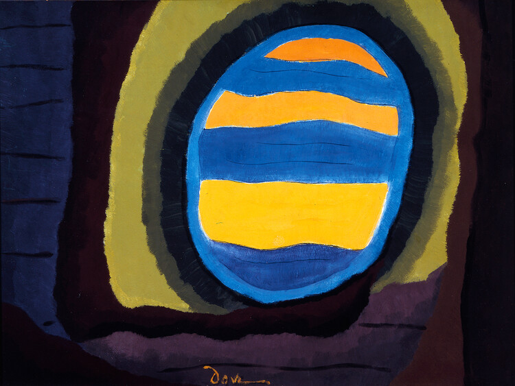Fine Art Print Out the Window (Abstract Painting) - Arthur Dove