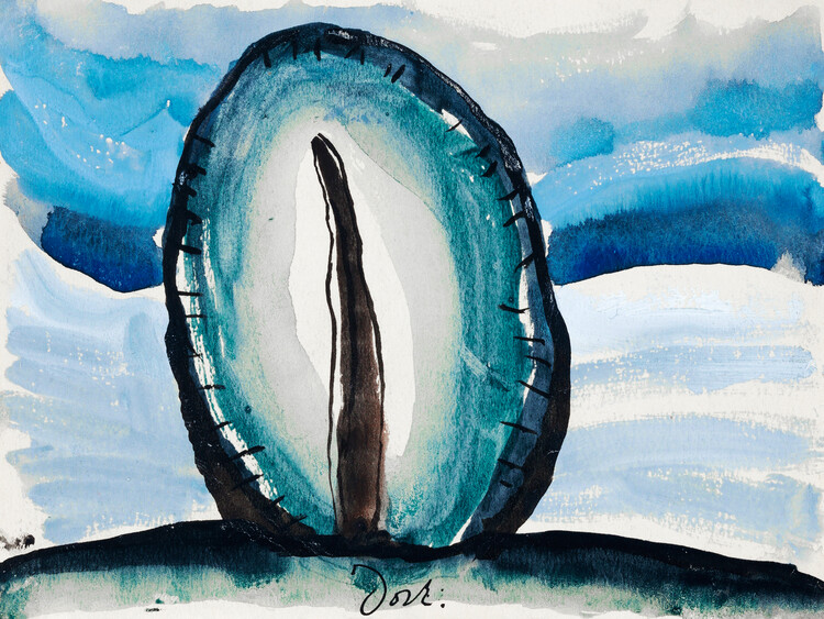 Fine Art Print The Tree (Abstract Painting) - Arthur Dove