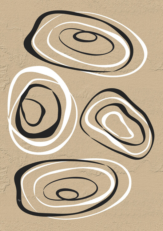 Illustration Sand Stones