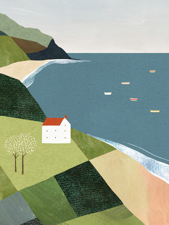 Ilustratie House on the Cliff