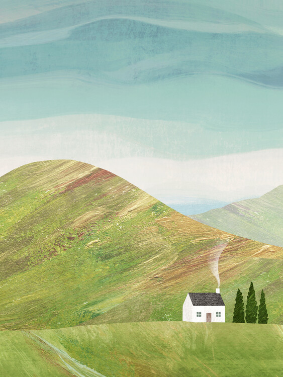 Ilustrare House on the Hill