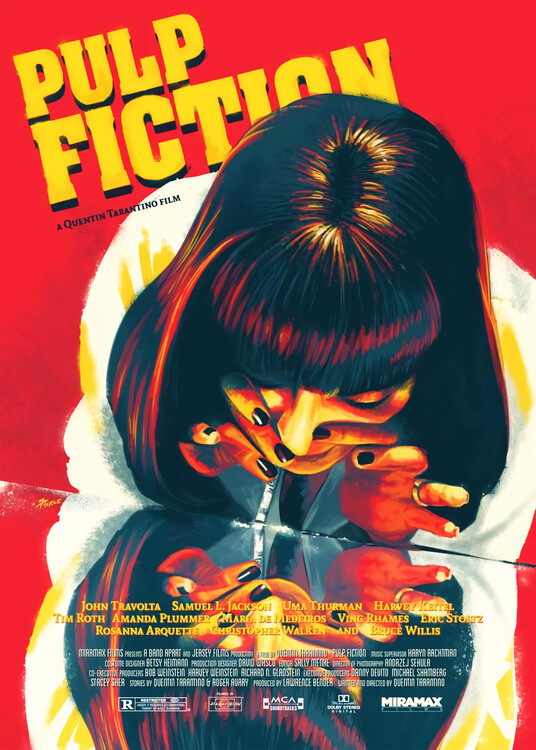 pulp fiction poster art