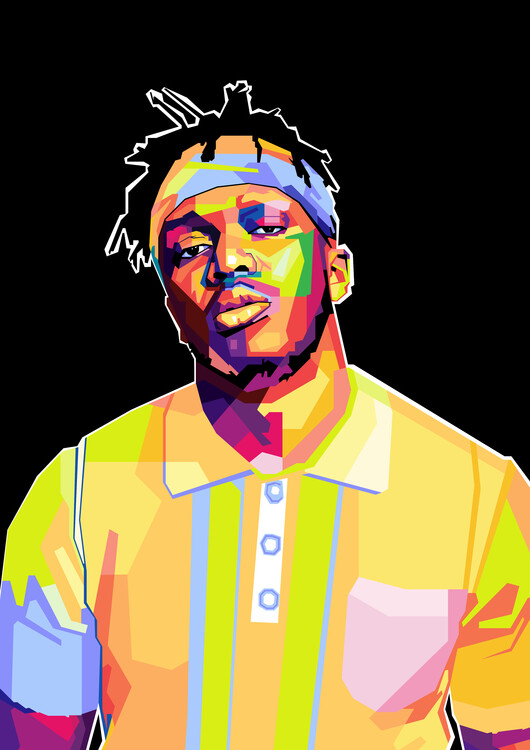 Poster de artă Rapper guy