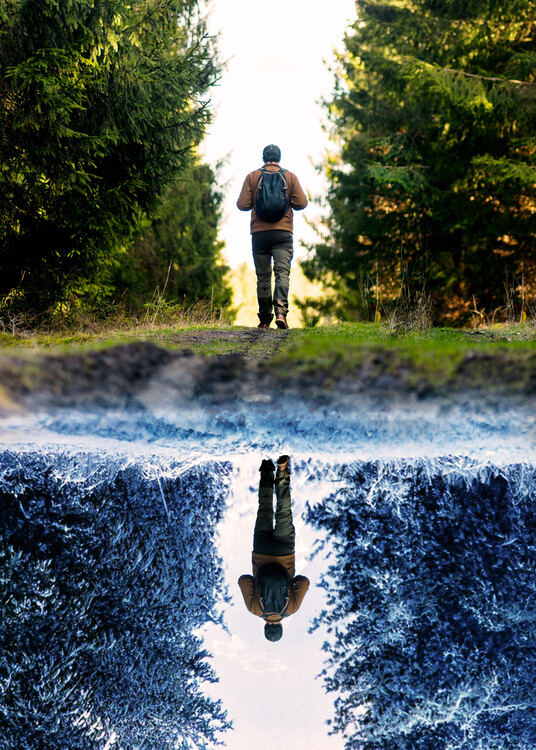 Art Photography Green Ice Land