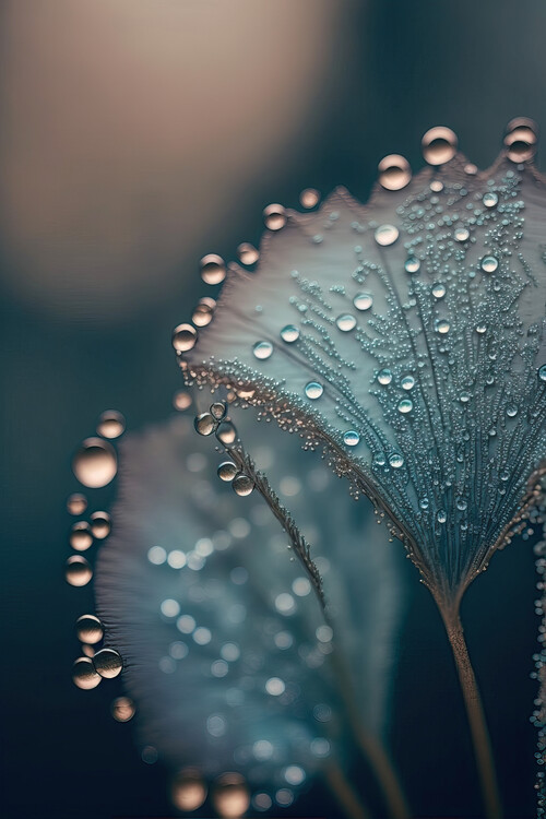 Art Photography Wet Leafs