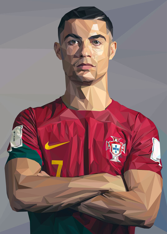 Umjetnički plakat Ronaldo  PRTGL