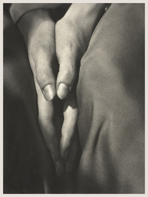 Canvas Print Hands (Dorothy Norman) - Alfred Stieglitz
