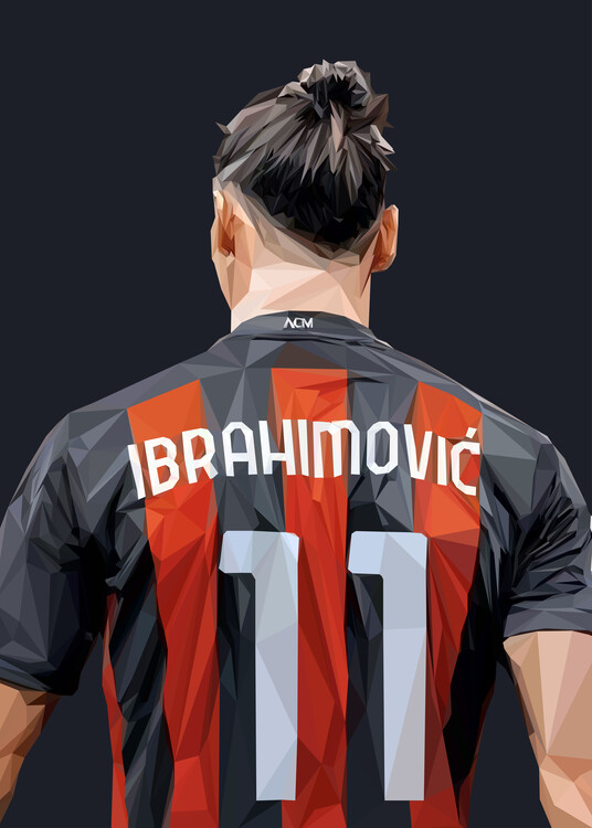 Umjetnički plakat Ibrahimovic