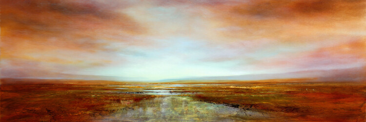 Canvas Print Wide land, and the horizon so far away