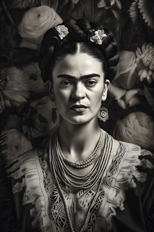 Download Mexican Woman Frida Kahlo Lookalike Artwork Wallpaper  Wallpapers com