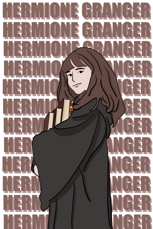 Ilustrace Hermione J Granger