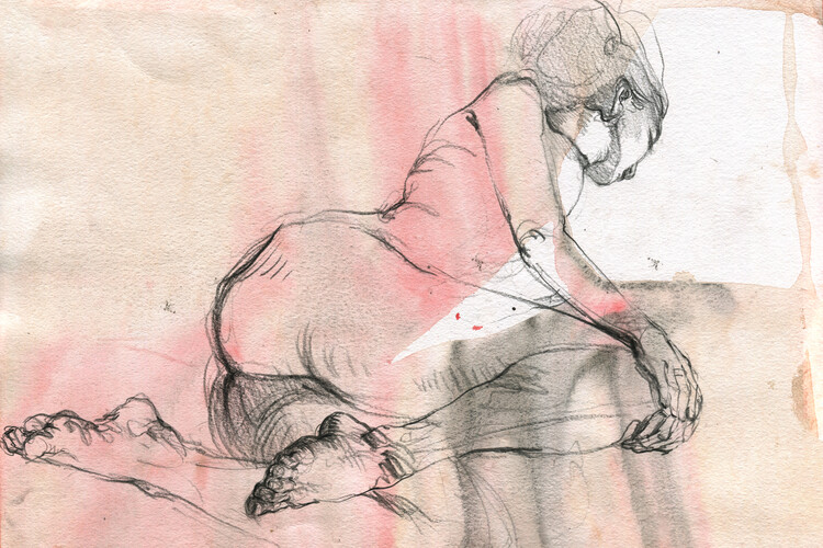 Illustration Abstract Beauty of the Female Body