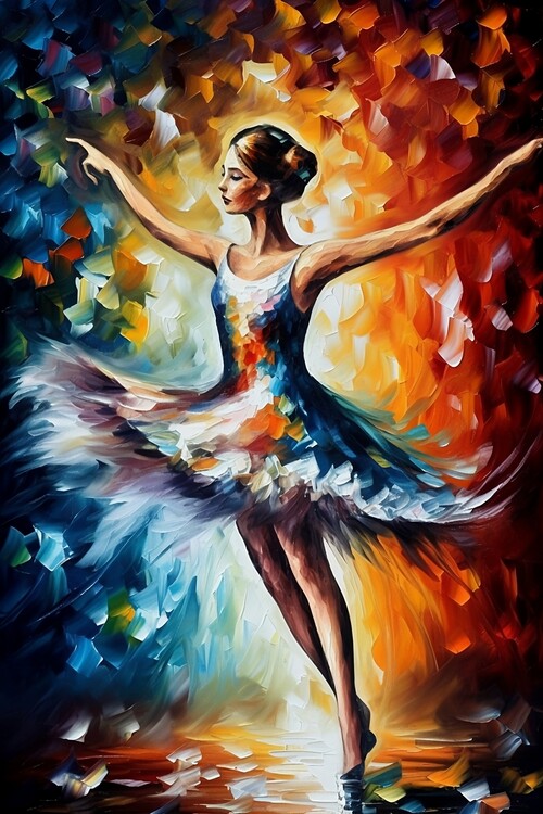 illustration | Ballet dancer | Europosters