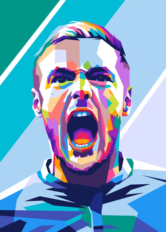 Rugby Union Wpap Pop Art - Rugby Union - T-Shirt