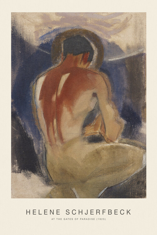 Canvas Print At the Gates of Paradise - Helene Schjerfbeck