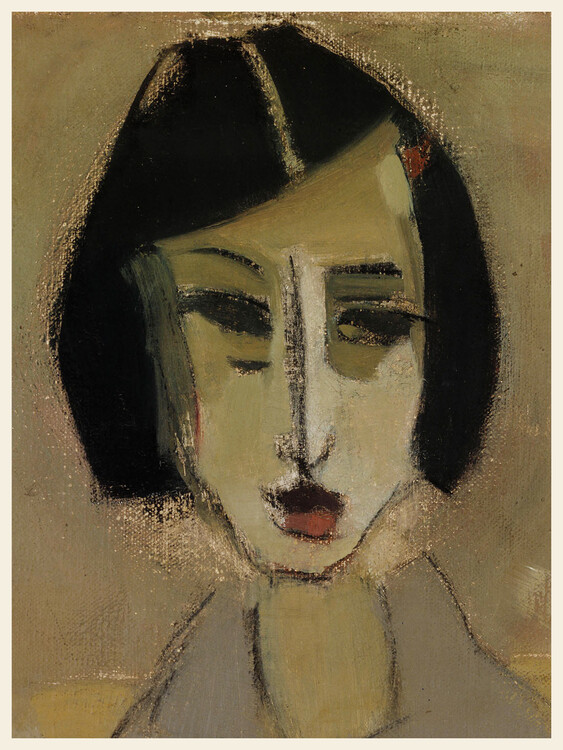 Umelecká tlač Göta (Female Portrait) - Helene Schjerfbeck