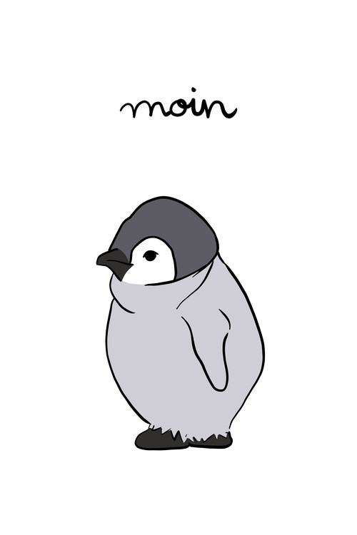 Canvas Print Moin Pinguin