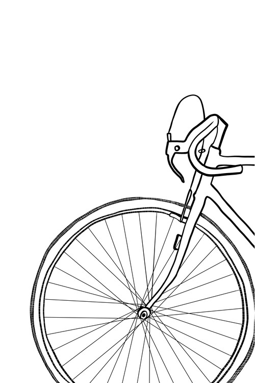Ilustração Bike lines