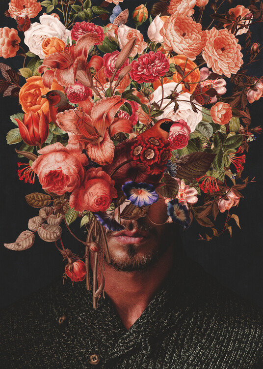 Canvas Print I see flowers in you
