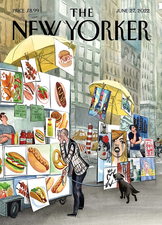 Illustration The New Yorker Poster