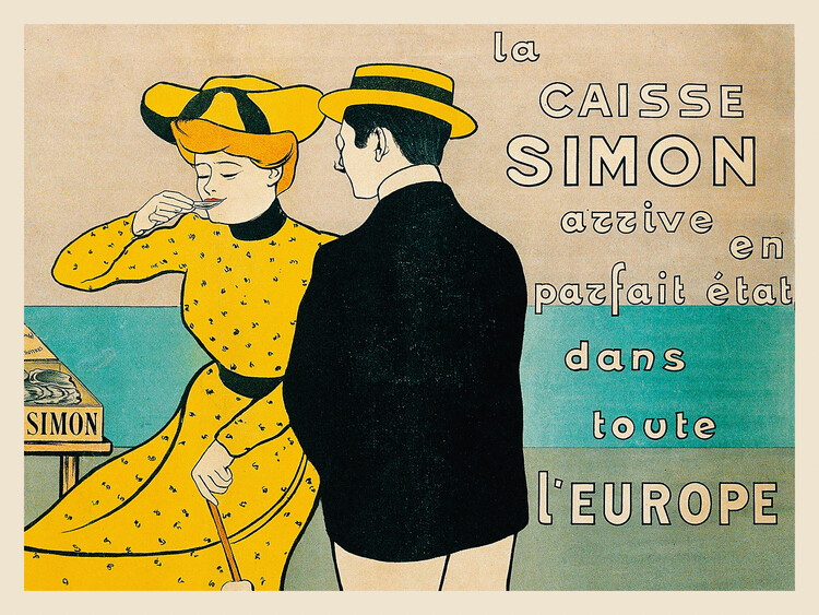 Fine Art Print Cassie Simon (Vintage Food Ad) - Leonetto Cappiello